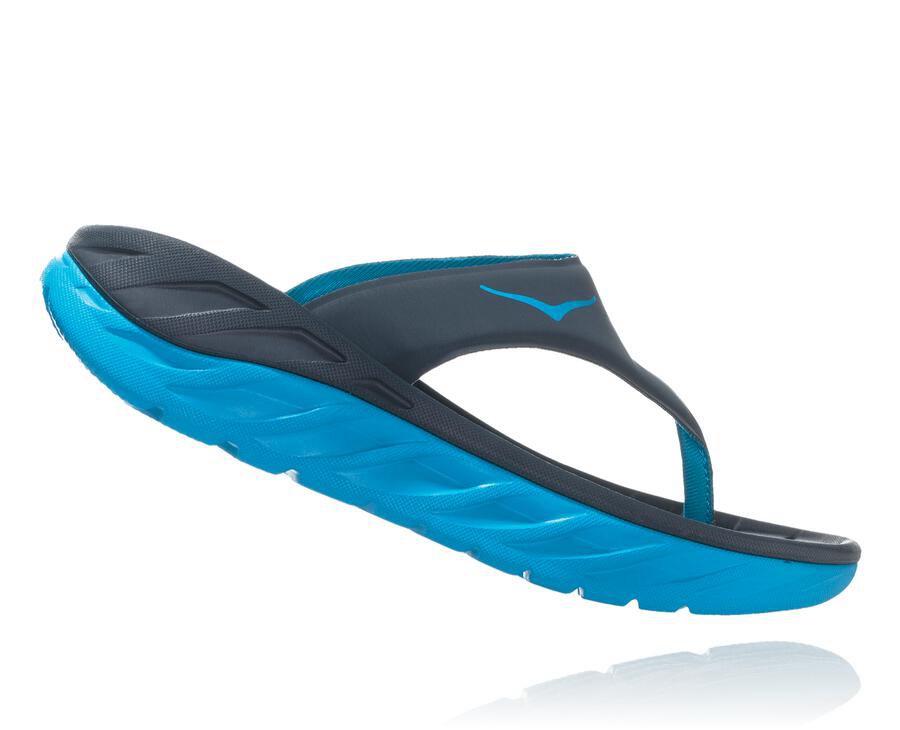 Hoka One One Sandalen Dames - Ora Recovery Flip - Donkerblauw - DX5643827